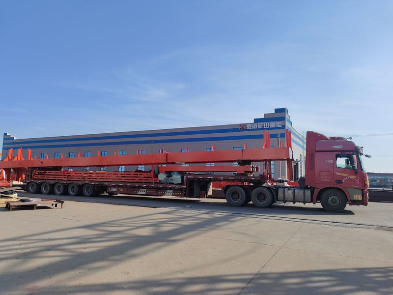 電動葫蘆門式起重機  2臺 MHxh10t—24m 制作完成，發往湖北交付客戶使用